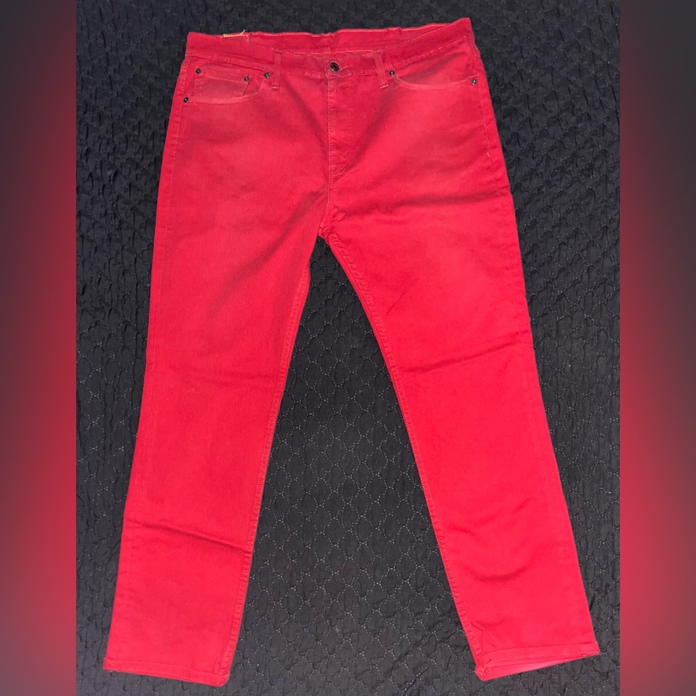 Levi Strauss 511 Original Red Jeans Men’s 38x32
